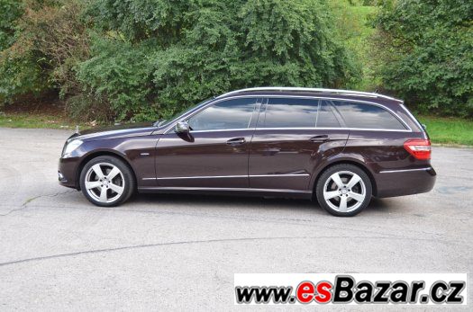 Mercedes-Benz  E 350 CDI AUT 4X4,Avantg,vzduch,panoram,Distr