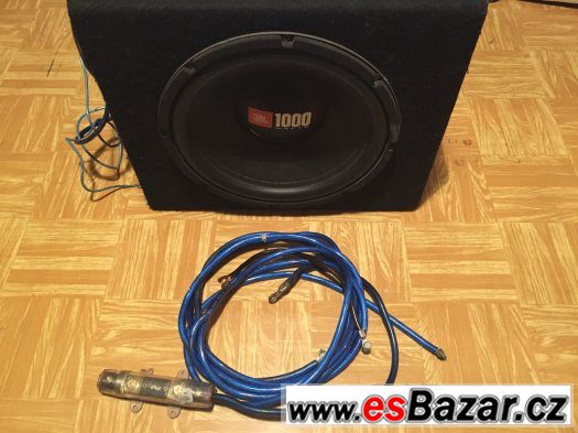 Subwoofer JBL 1000w + zesilovac