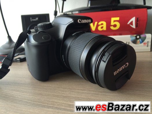 Digitalna zrkadlovka Canon EOS 1100D + EF-S 18-55mm DC III