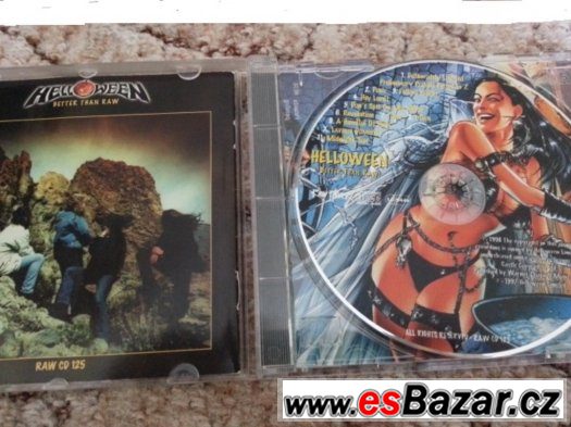 cd helloween - ; better than raw ; cd v pořádku
