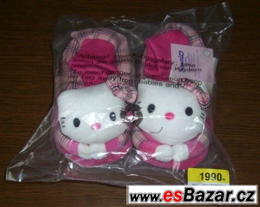 Hello Kitty bačkorky, nové