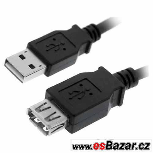 Prodlužovací USB kabel, A-A, 5 metru za 50,- Kč