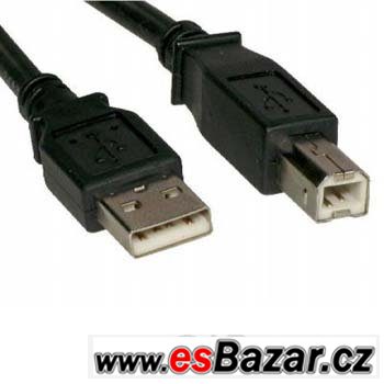 USB propojovací kabel A-B, 5m - tiskárna, skener... za 50 Kč