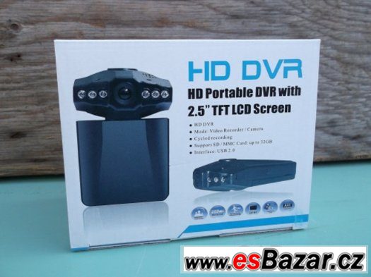 HD DVR kamera do auta
