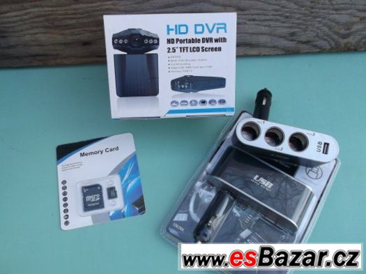 HD DVR kamera do auta