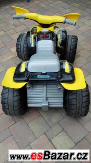 Elektrická dvourychlostní čtyřkolka Peg Perego Elektrická dvourychlostní čtyřkolka Peg Perego
