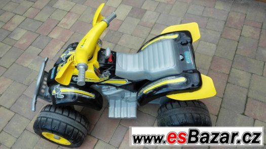 Elektrická dvourychlostní čtyřkolka Peg Perego Elektrická dvourychlostní čtyřkolka Peg Perego