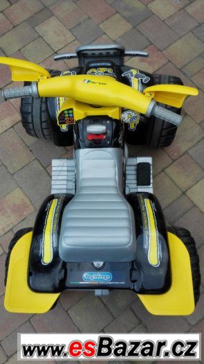 Elektrická dvourychlostní čtyřkolka Peg Perego Elektrická dvourychlostní čtyřkolka Peg Perego