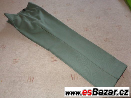 kalhoty-svetle-zelene