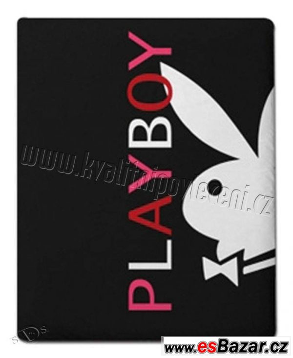 Velmi příjemná a velká deka Playboy