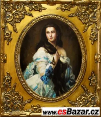 MADAME RIMSKY KORSAKOV olej na plátně dř.rám 770x670mm