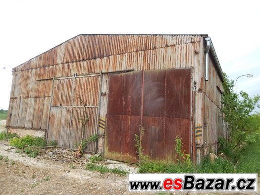 Konstrukce haly o rozměru 12x54x4,5m Konstrukce haly o rozměru 12x54x4,5m