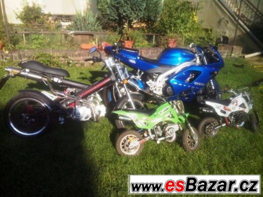 Prodám motorky Triumph, Sachs, Minicross Prodám motorky Triumph, Sachs, Minicross