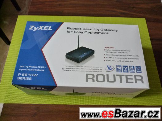 ADSL ROUTER ZYXEL P-661HW