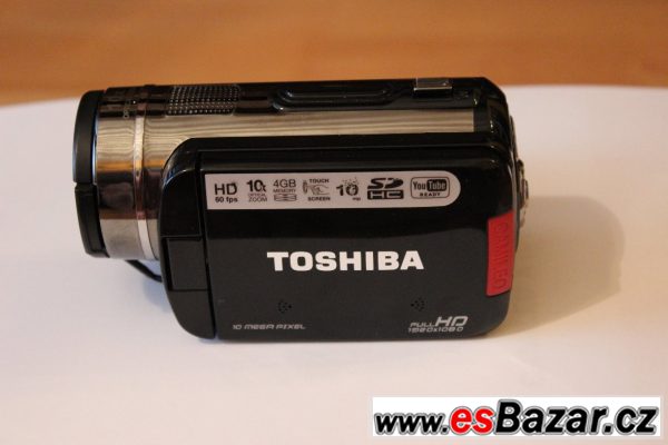 Nepoužívaná video kamera Toshiba 