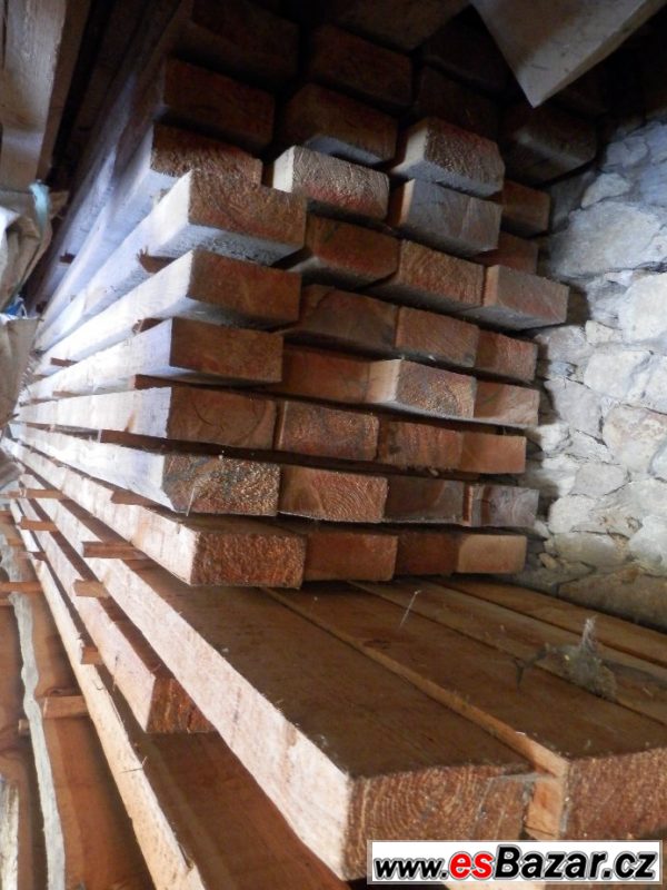 Přirozeně vyschlé dřevo 35 m3