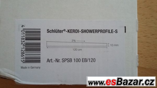 Schlüter - Kerdi - Showerprofile-S