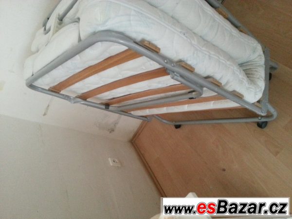 skládací postel s matrací skládací postel s matrací