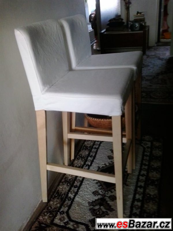 Ikea - dvě barové židle 