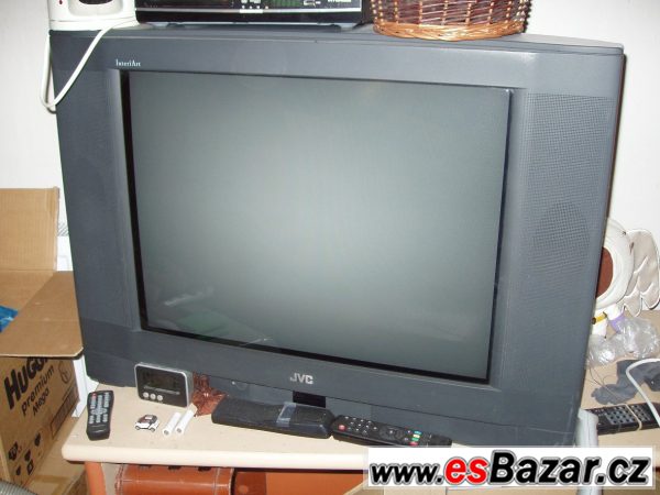 TV JVC plochá 70cm, 100Hz bezvadná