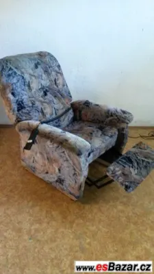 Televizní el. stavitelné křeslo