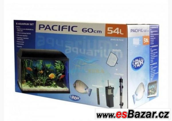 Akvárium set Pacific 60x30x30 54l