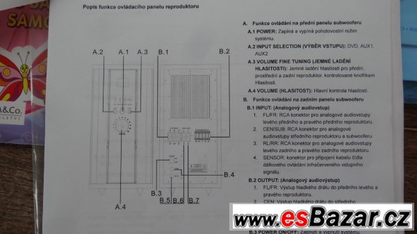 Hi-Fi soustava se subwooferem  