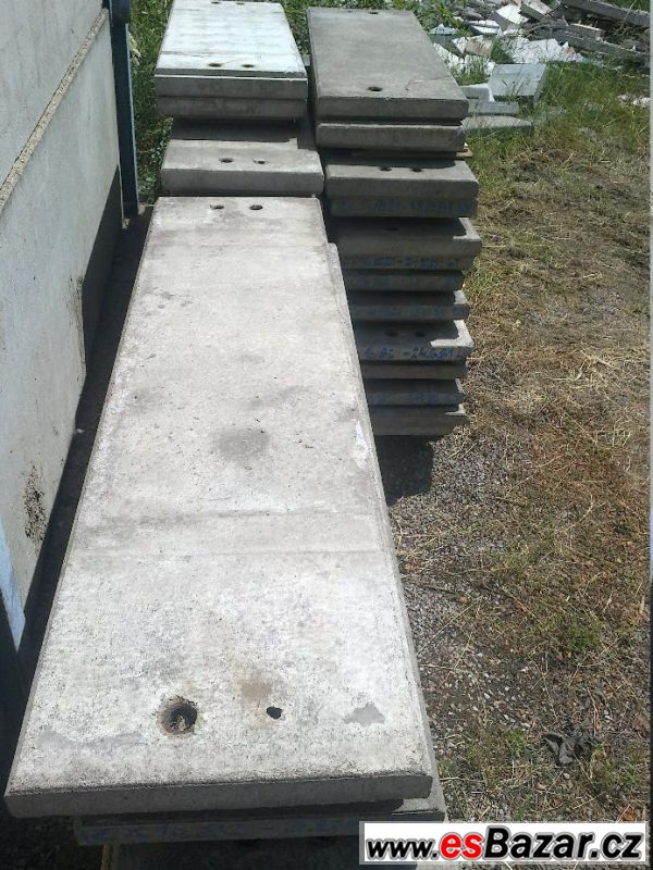Betonové prefabrikáty/plotové díly