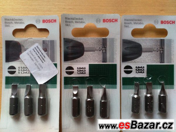Bosch 3dílná sada bitů