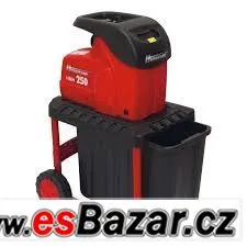 Elektrický drtič zahradního odpadu