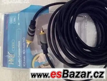 Audio kabel koaxiální 10m