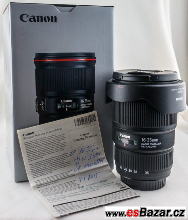 Canon 16-35mm f/4 IS USM