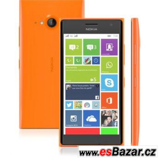nový Nokia Lumia 730 Dual SIM (oranžová)