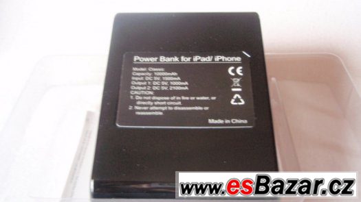 Power Bank 2xUSB externí nabíječka mobil, tablet 10000mAh