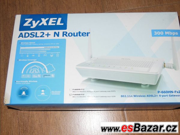 Zyxel P-660HN-FxZ ADSL2+ prodám 