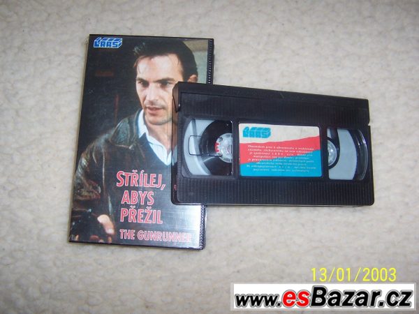 VHS film: Střílej,abys přežil   