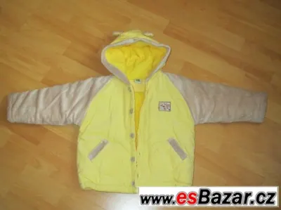dětská bunda s oušky - nová - vel. 98