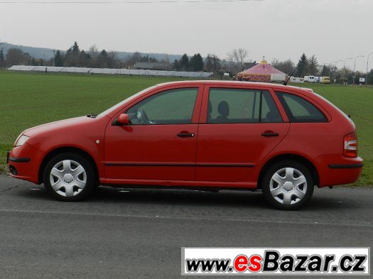 Škoda Fabia combi 1.4TDI r.v.2006 1majitel ČR klimatizace