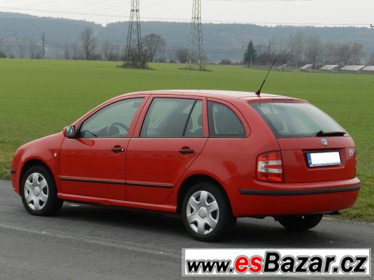 Škoda Fabia combi 1.4TDI r.v.2006 1majitel ČR klimatizace