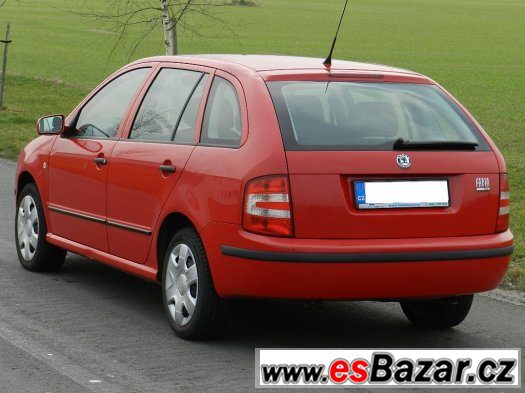 Škoda Fabia combi 1.4TDI r.v.2006 1majitel ČR klimatizace