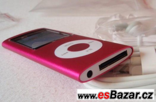 Přenosný MP3 MP4 přehrávač 8GB LCD + 3,5 jack sluchátka nový