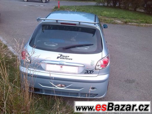 platí do smazaní  prodám peugeot 206 1.9D stk do 2017