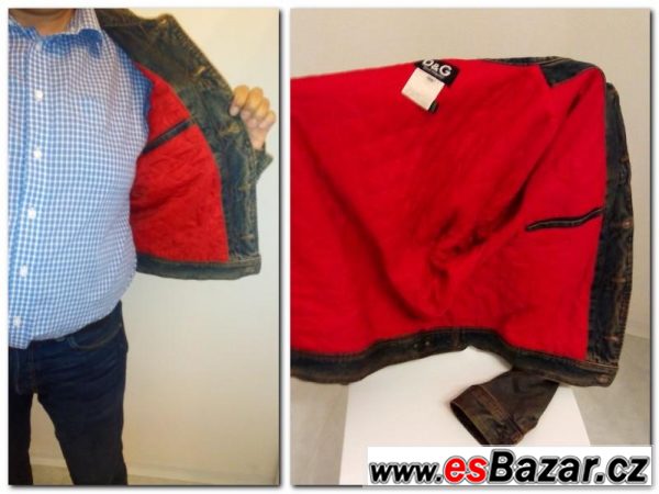 Pánská jeans bunda Dolce & Gabbana