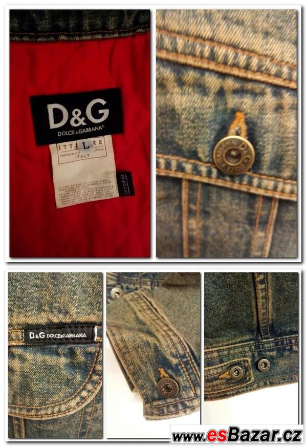 Pánská jeans bunda Dolce & Gabbana