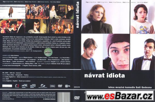 4 české filmy na DVD