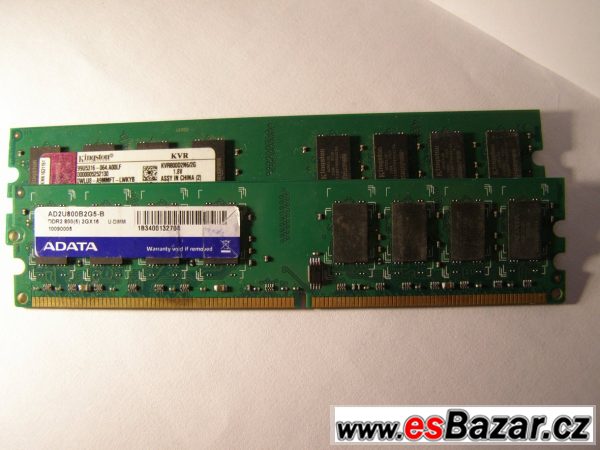 DDR2 2 GB (533, 667, 800 MHz)