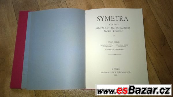 Symetra z roku 1931 Učebnice střihů