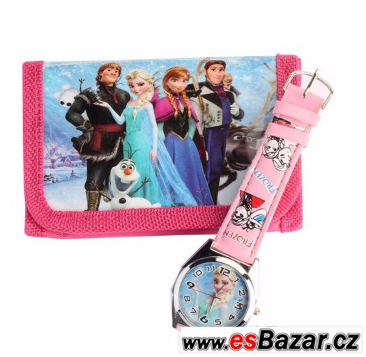 krasne-hodinky-s-penezenkou-nove-frozen