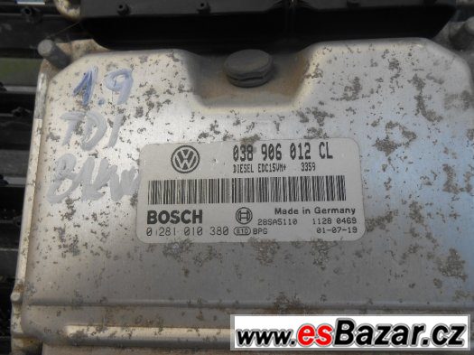Škoda Octavia 1 - řídící jednotka motoru Škoda Octavia 1 - řídící jednotka motoru