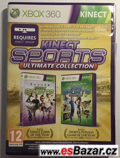 Prodám hru na XBOX 360 KINECT